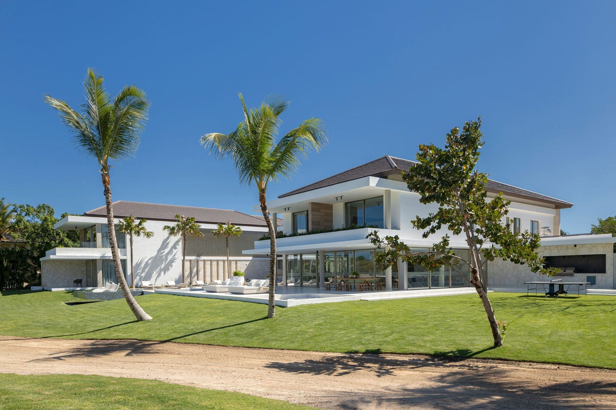 Villa de luxe Arrecife Royale en République dominicaine avec le mobilier Vondom