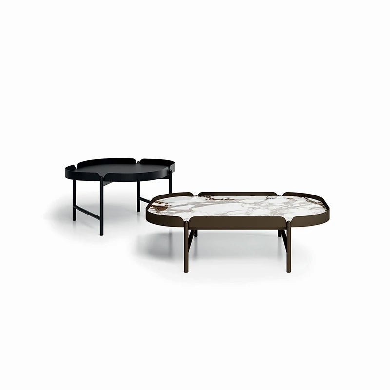 table basse avec rebord