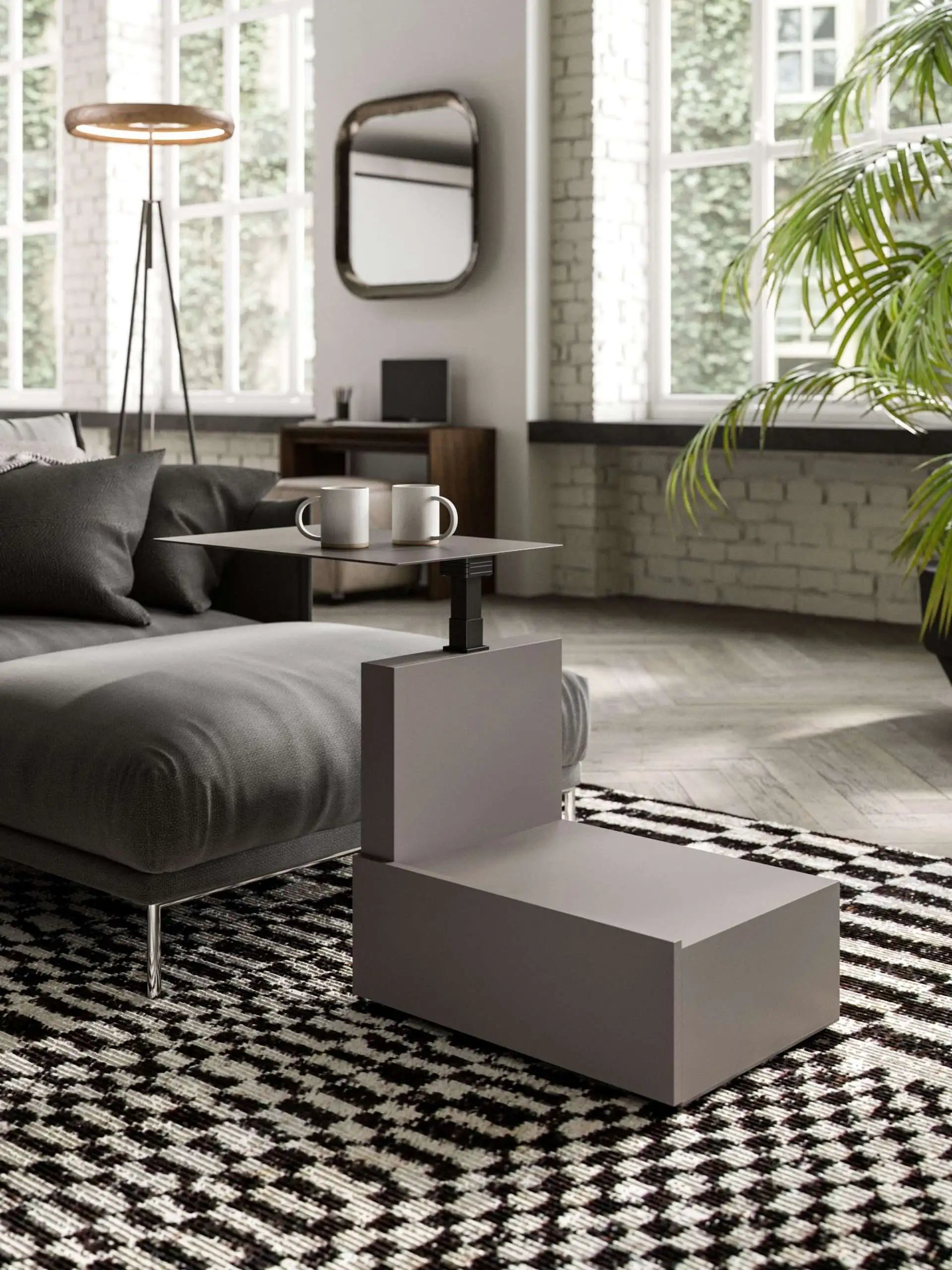 table d'appoint relevable