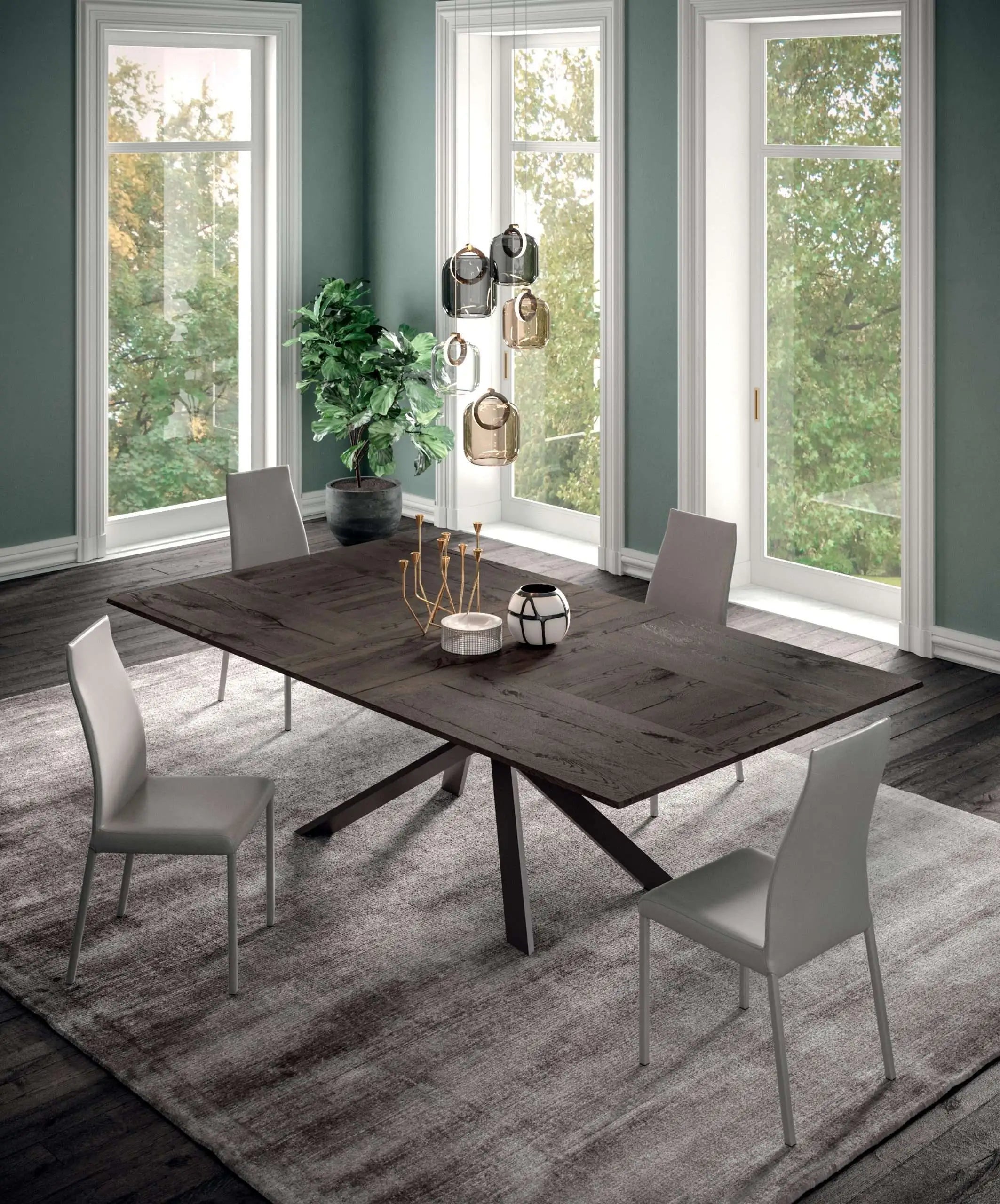 table à rallonge bois massif