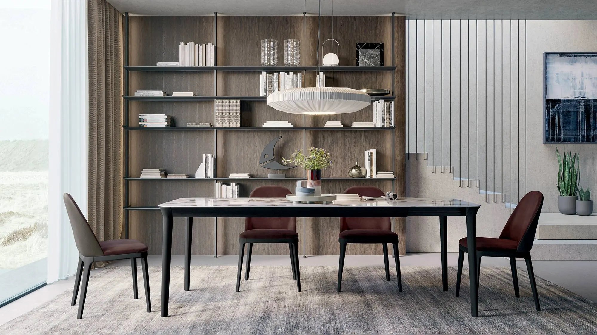 chaise en bois rembourrée