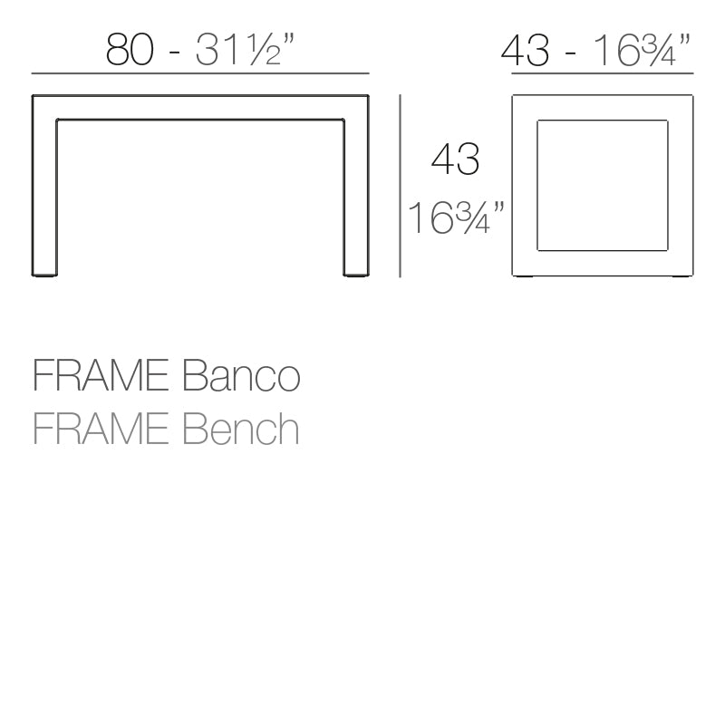 Banc - Frame