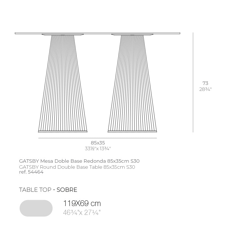Table - Gatsby Ronde II
