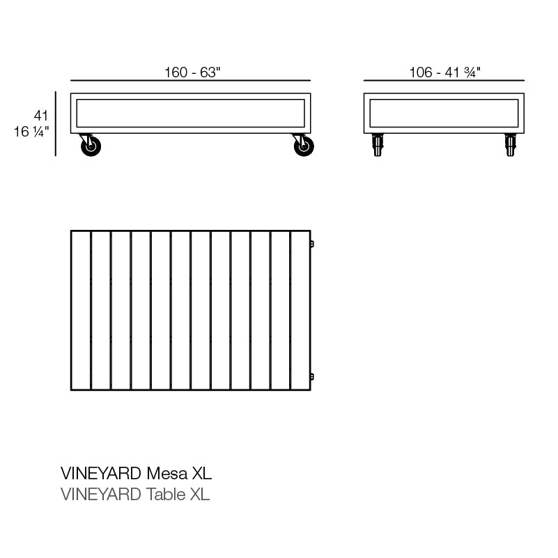 Table Basse - Vineyard