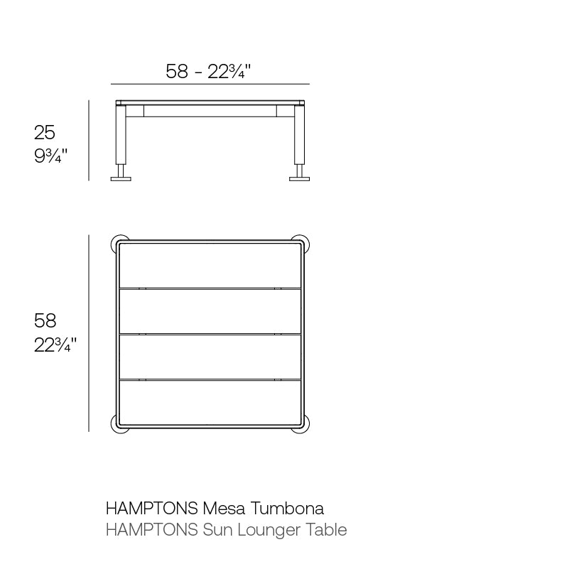 Table Basse - Hamptons