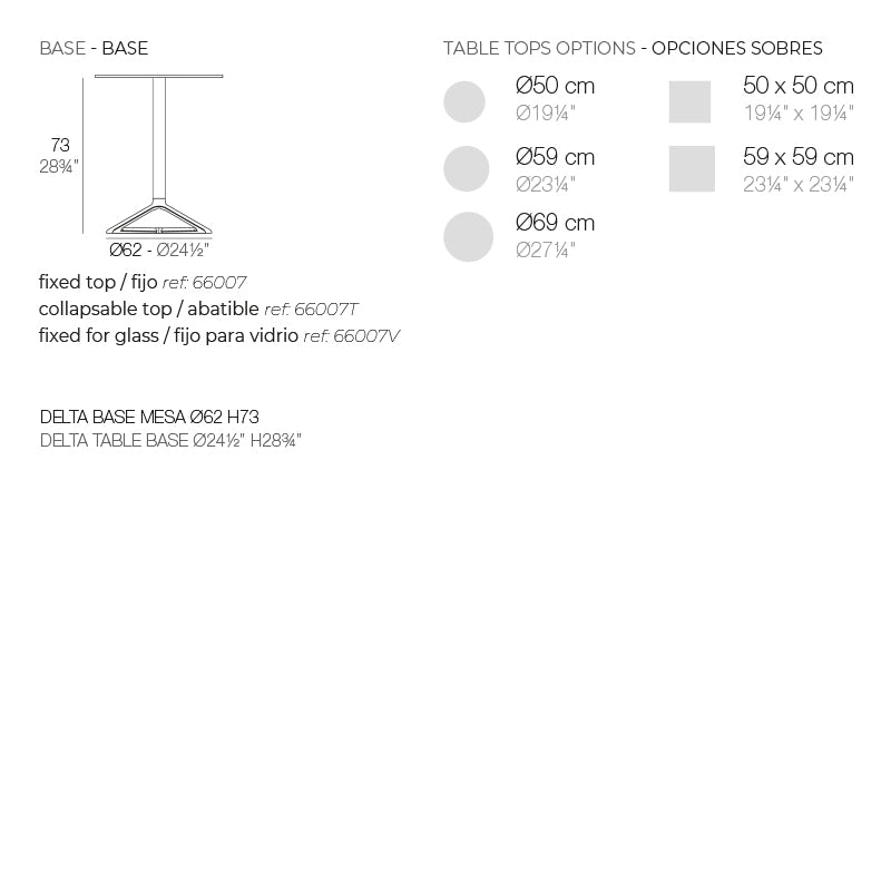Table - Delta Carrée