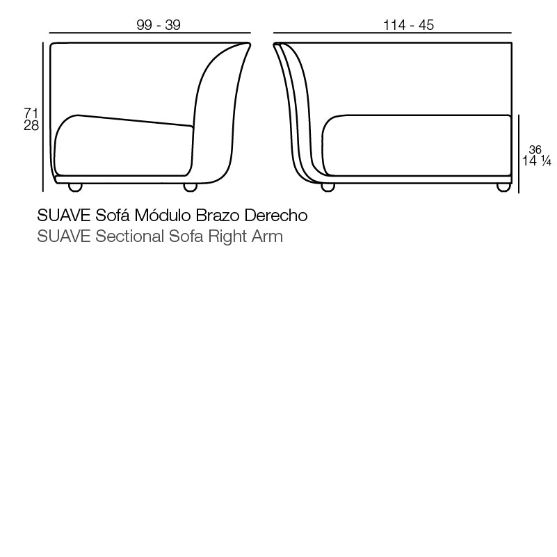 Suave - Module Droit
