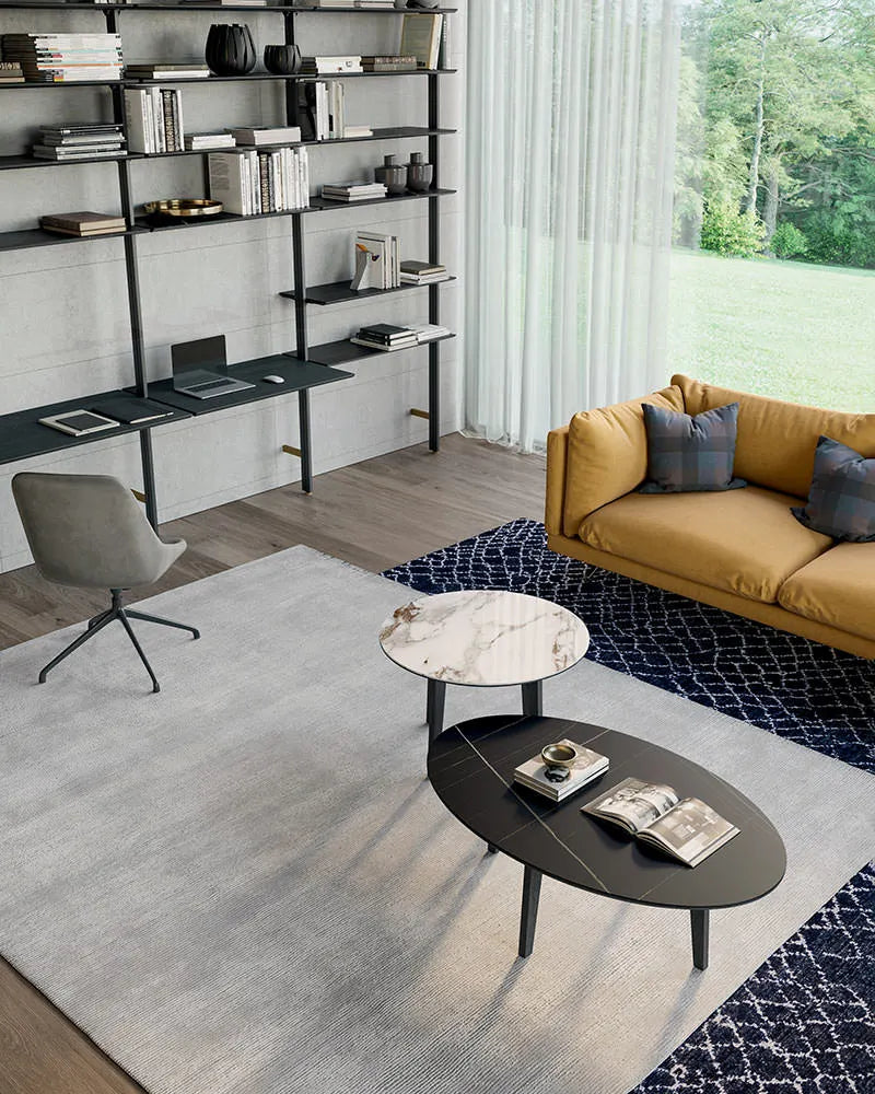 table appoint basse ovale