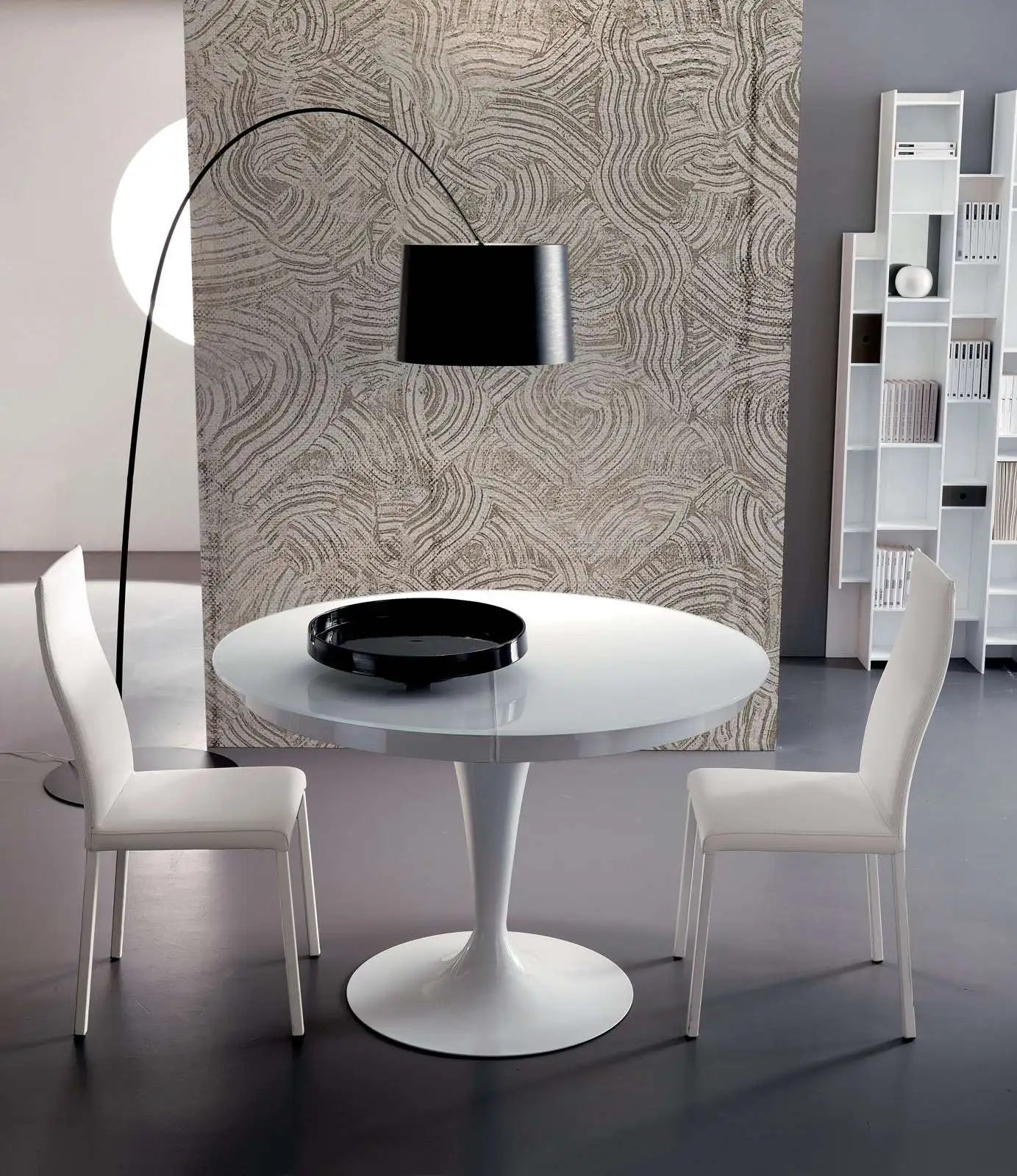 table design extensible pied central