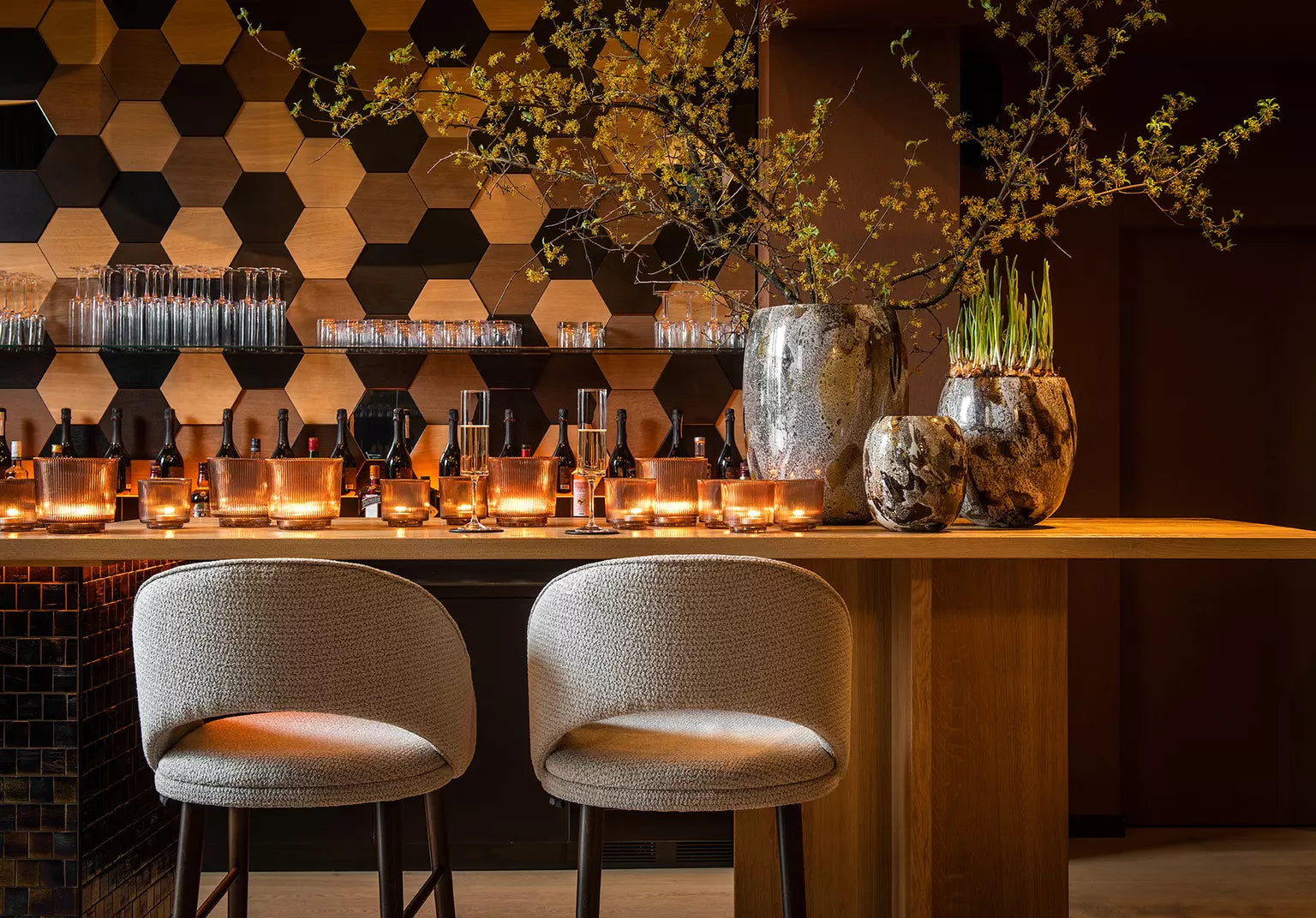 Chaise-Bar-Tissu-Bouclette