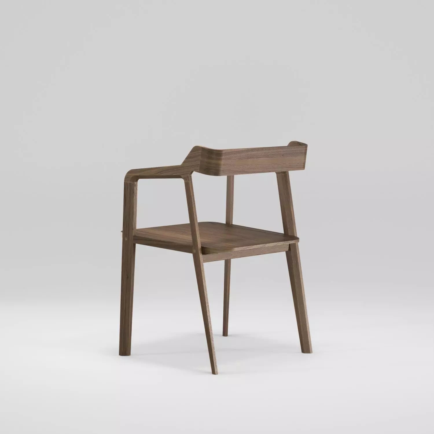 Chaise-Bois-Scandinave-Vintage