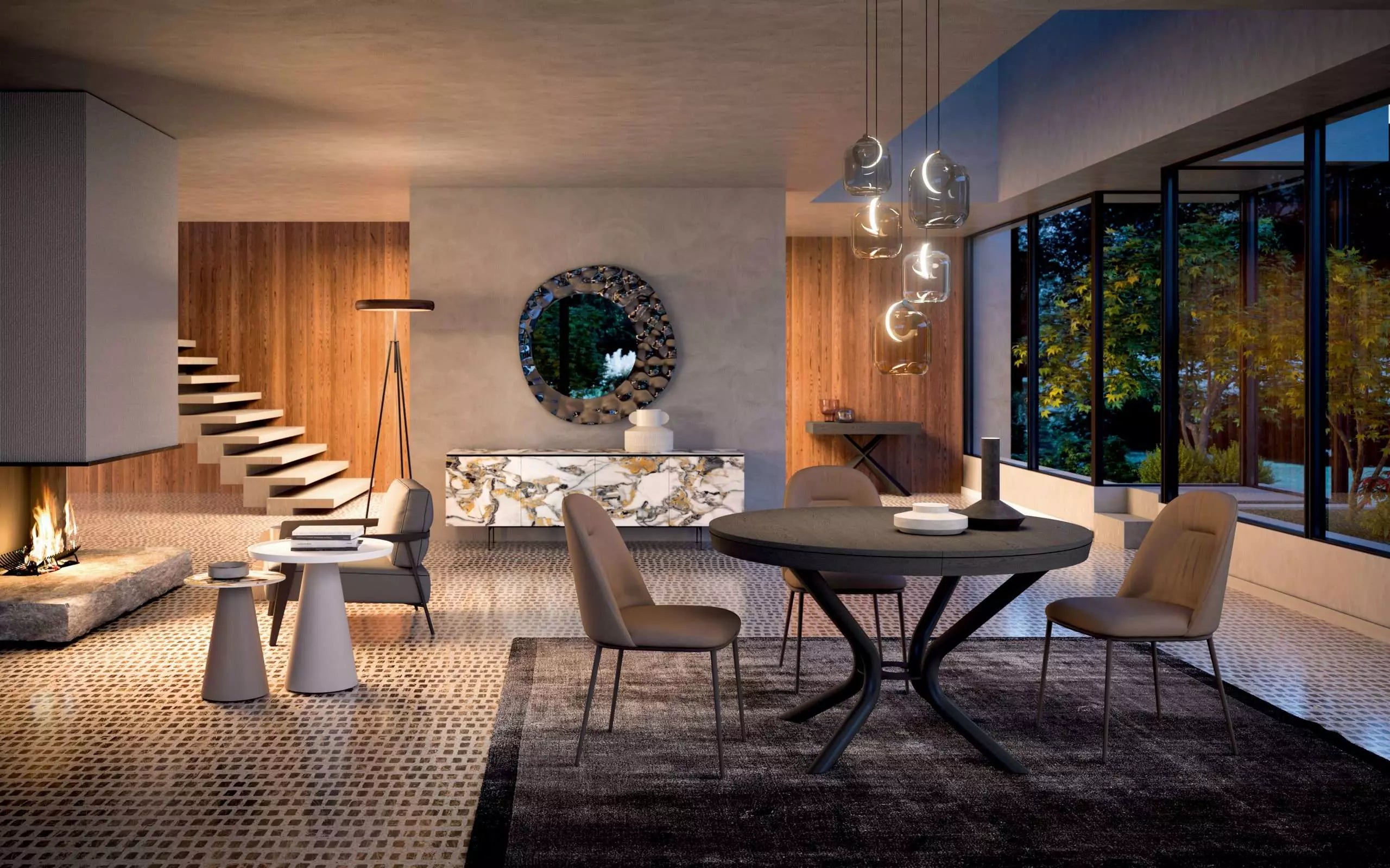 Grande-Table-Ronde-Extensible-Design