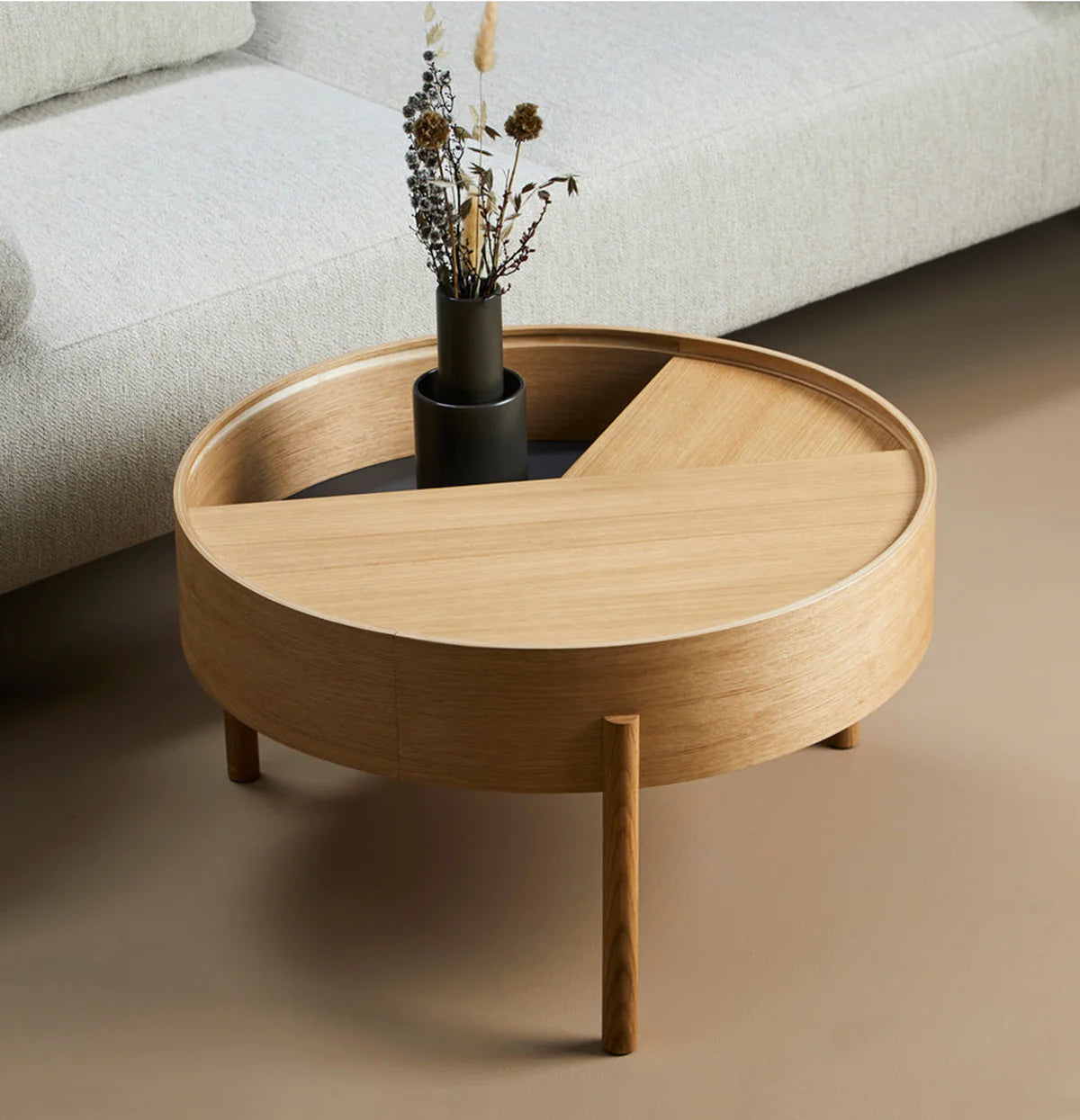 Table-Basse-Ronde-Scandinave-avec-Rangement