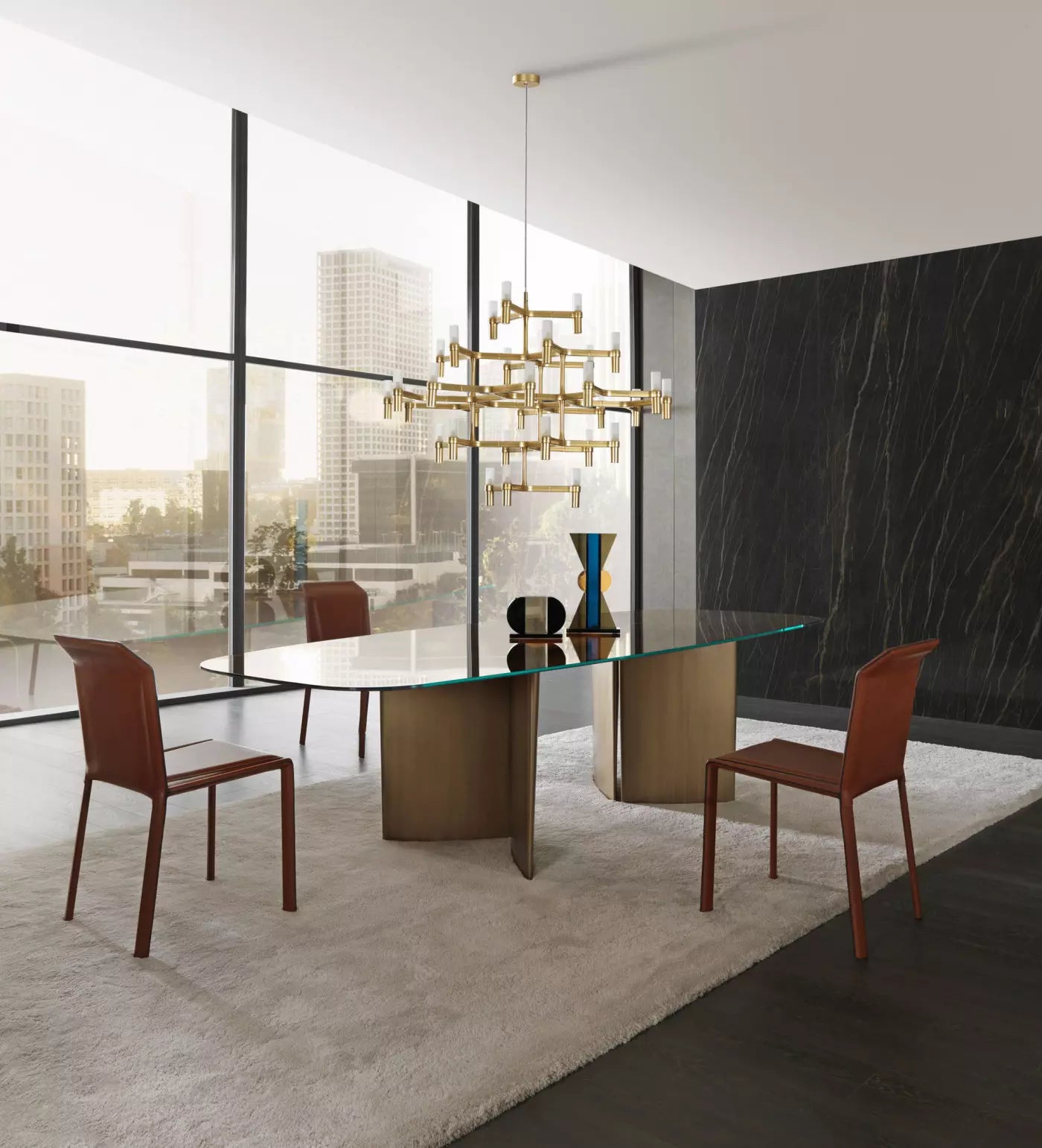 Table-Design-Luxe-Verre-Bois-restaurant