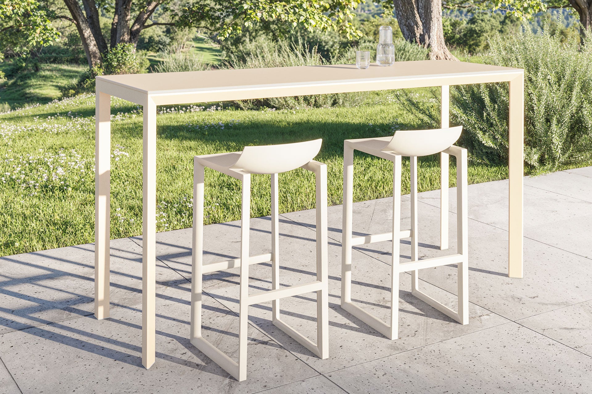 Table Haute - Frame Rectangle