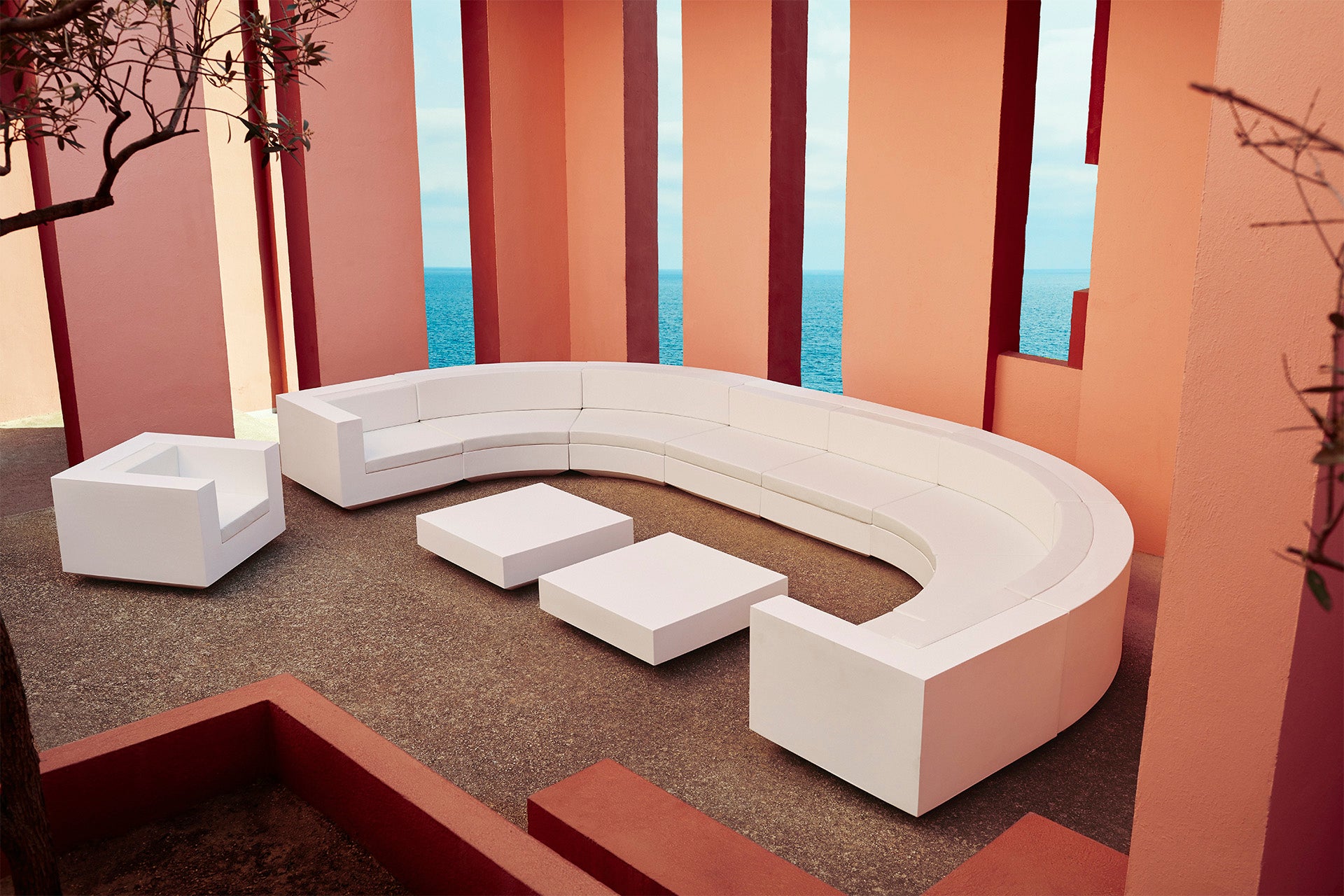 Table Basse - Vela Carré 80x80x30 cm
