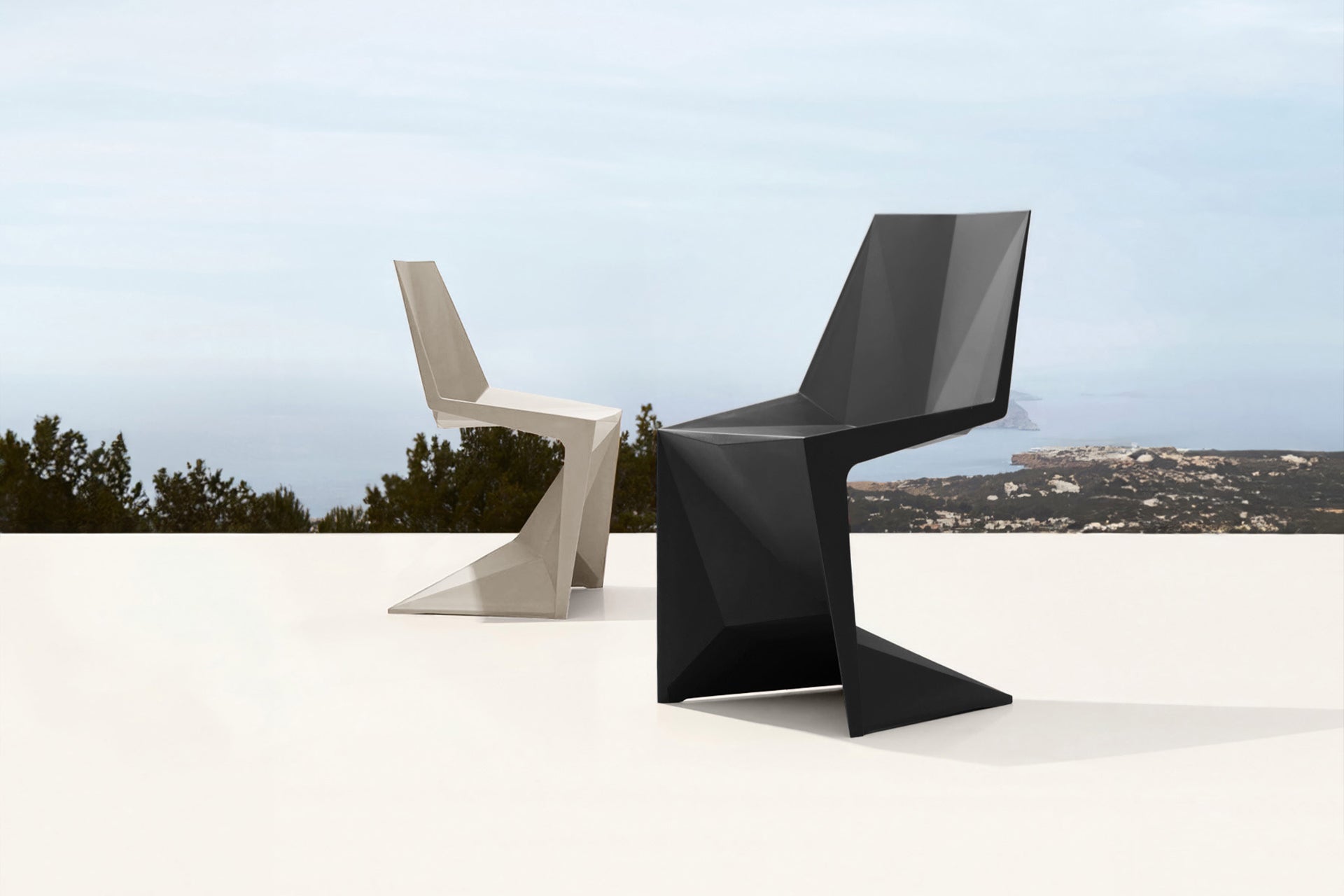 Chaise d'Extérieur - Voxel