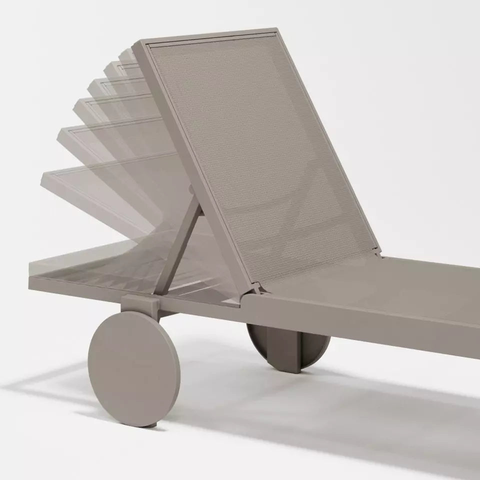 Bain de Soleil Collection Gatsby Empilable avec Roulette Vondom - 3