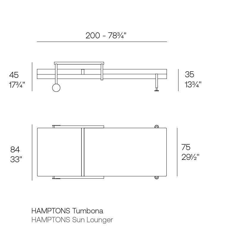 Bain de Soleil Collection Hamptons Matelassé Vondom
