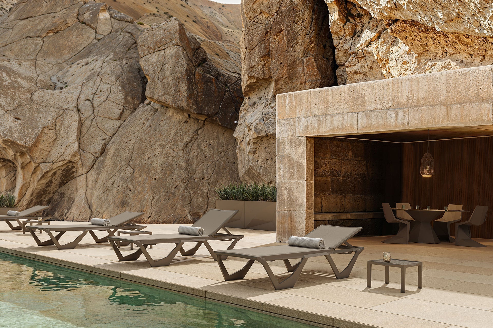 Bain de Soleil Collection Voxel Empilable Vondom - 11