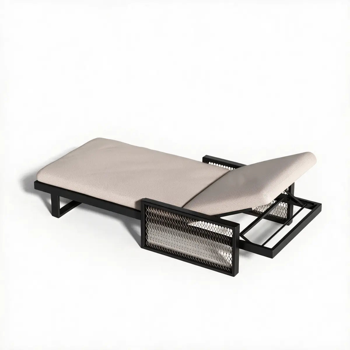 Bain de Soleil en Aluminium Collection The Factory Vondom Couleur structure Aluminium noir