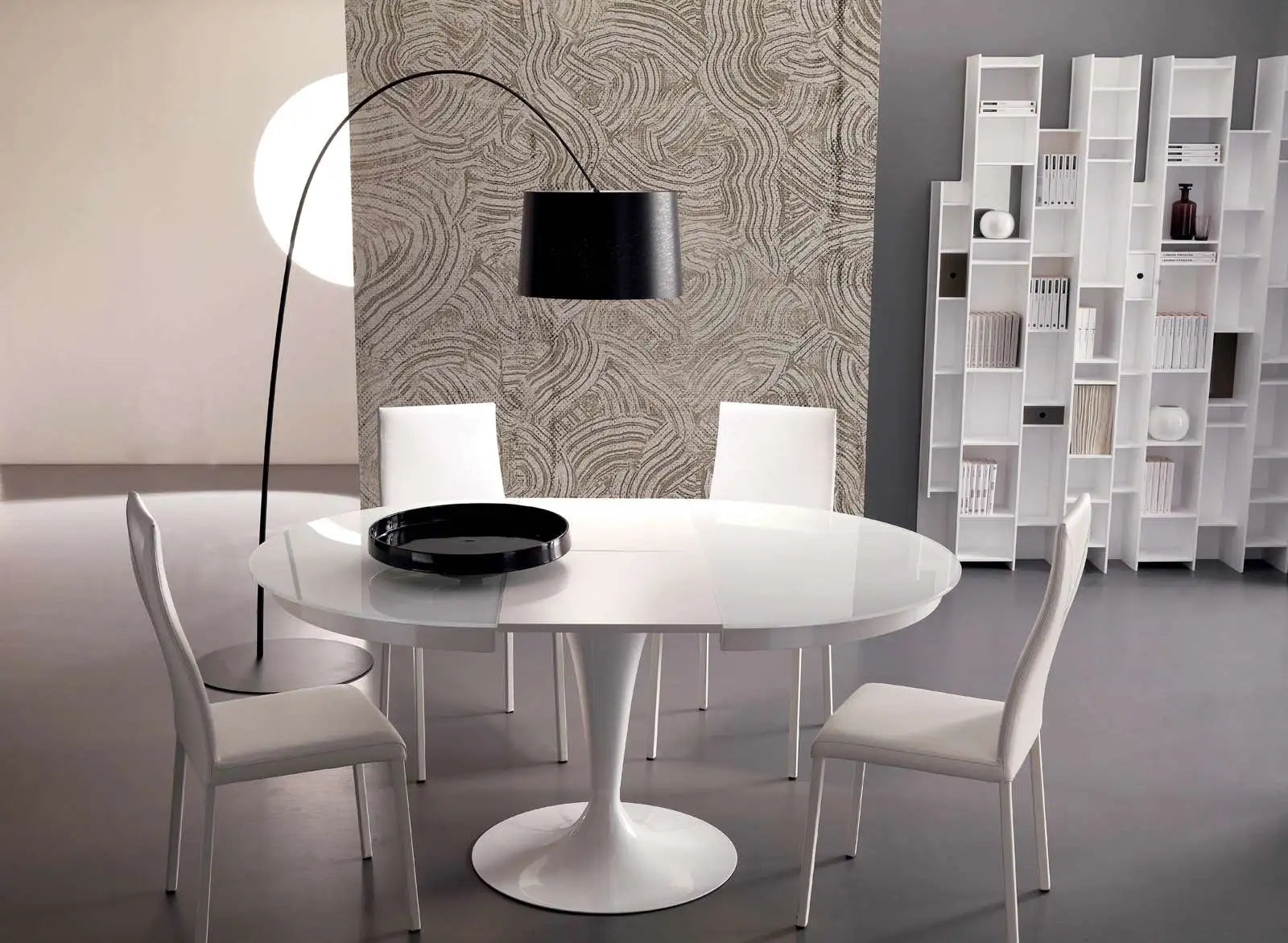 table design extensible pied central