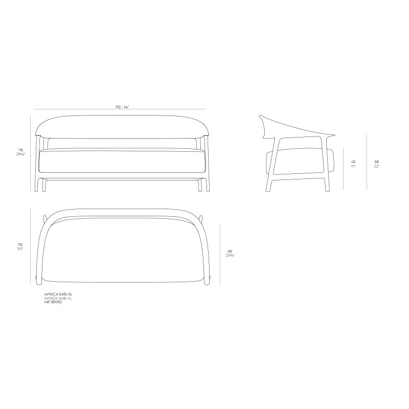 Canapé Collection Africa Vondom