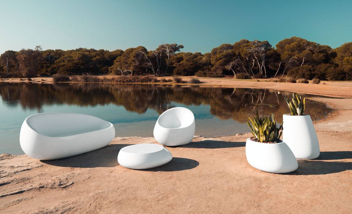 Canapé Collection Stone Vondom - 8