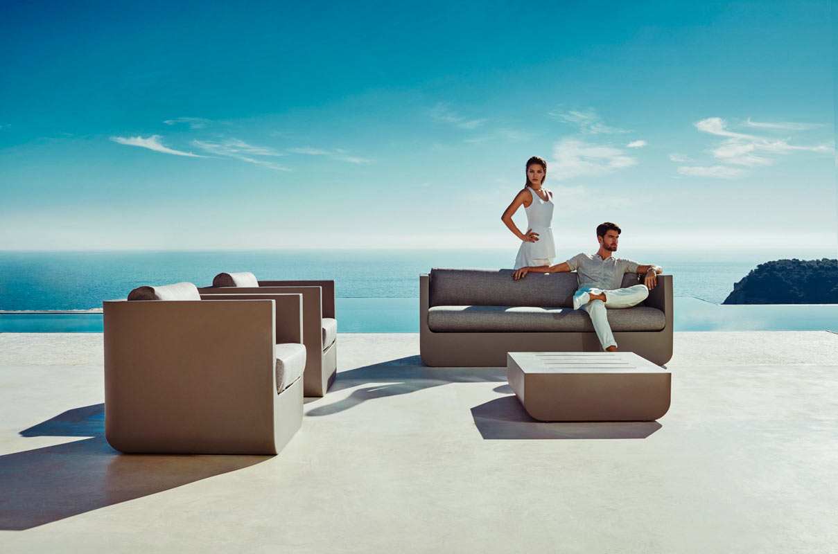 Canapé Collection ULM Vondom Finition structure Mate - 6