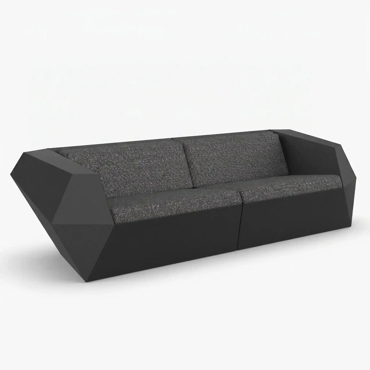 Canapé FAZ Vondom Taille 242x100x70 cm - 2 places Collection Faz Cosy - 7