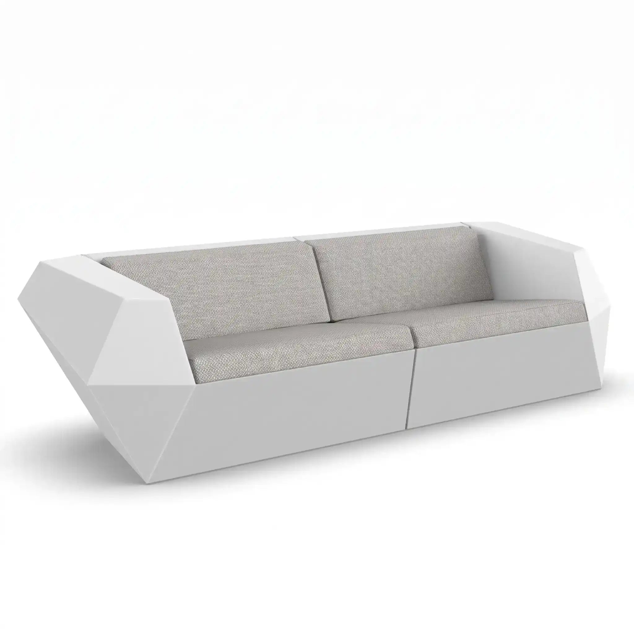 Canapé FAZ Vondom Taille 242x100x70 cm - 2 places Collection Faz Cosy