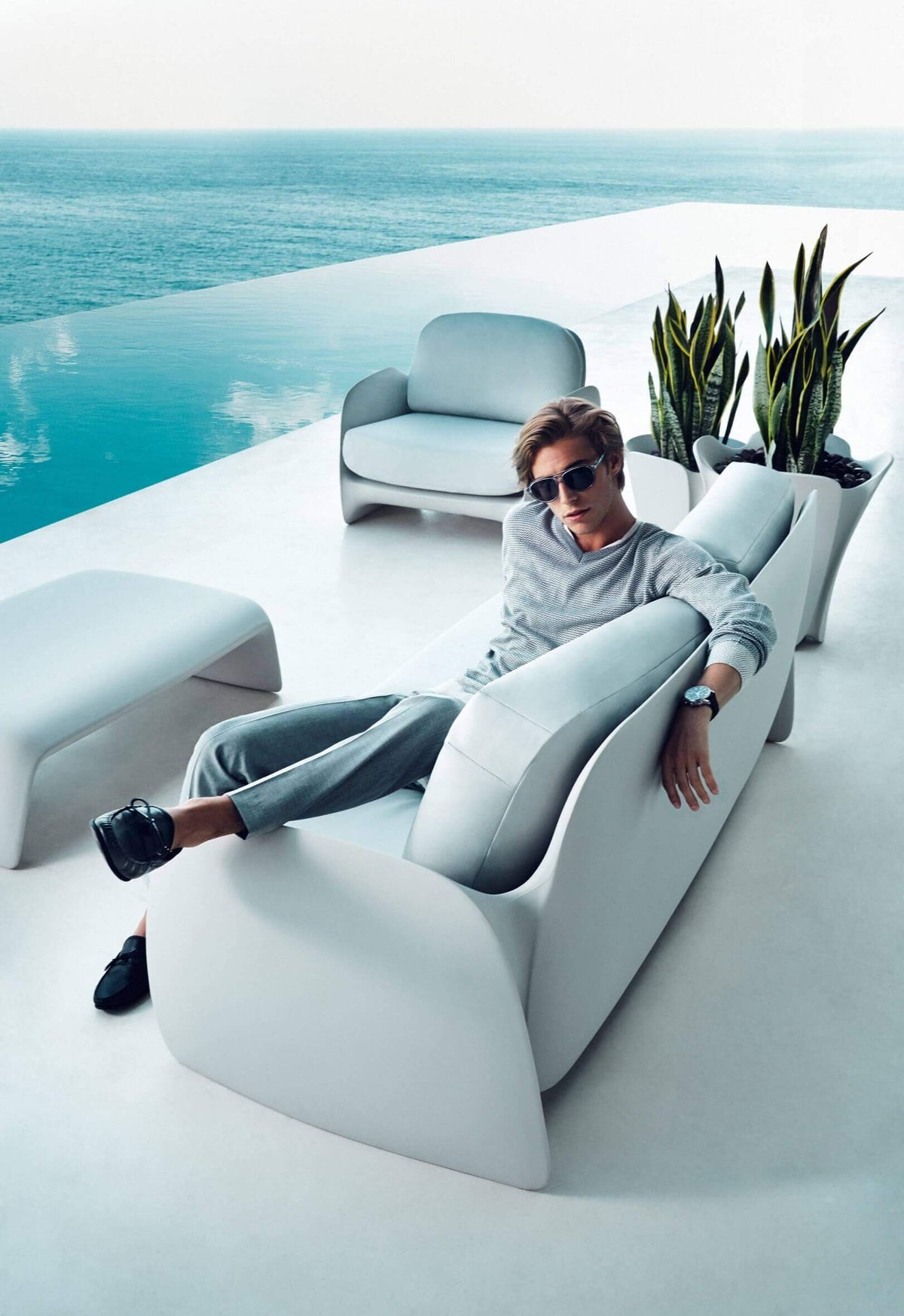 Canapé Lounge Terrasse Bar - Collection Pezzettina Vondom - 4