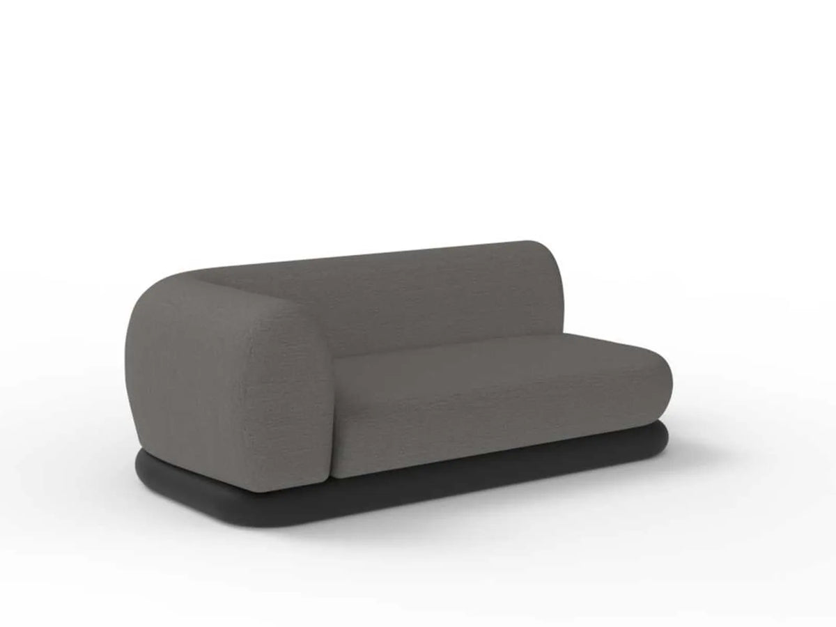 Canapé modulable Mel Vondom module droit, couleur Noir