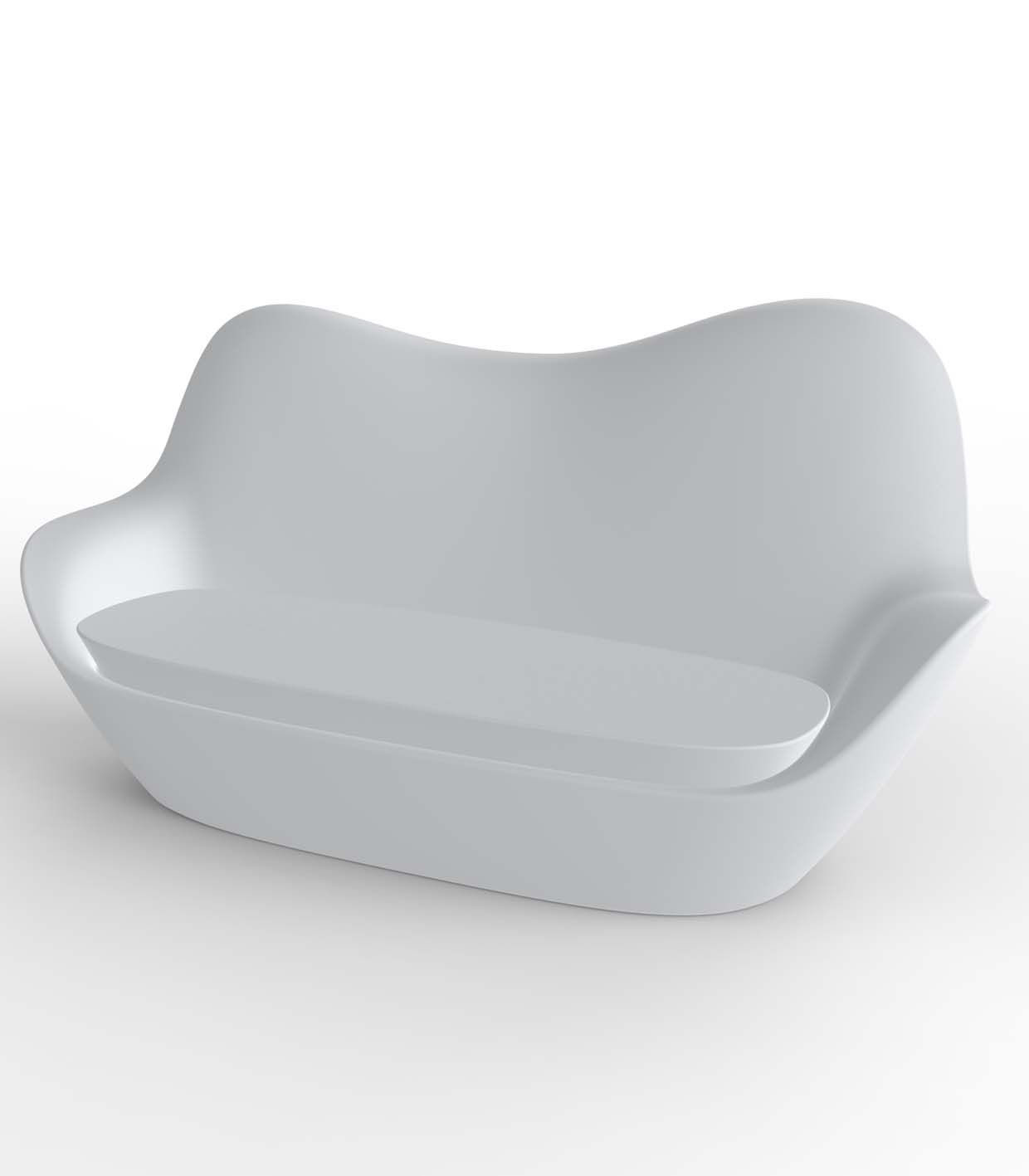 Canapé Terrasse Villa Finition structure Mate Couleur structure Blanc - Collection Sabinas Vondom