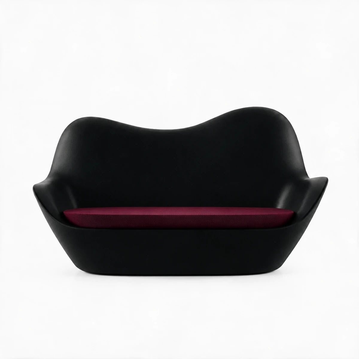 Canapé Terrasse Villa Finition structure Mate Couleur structure Noir - Collection Sabinas Vondom