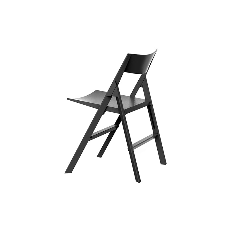 Chaise Bistro Pliable Couleur Noir Collection Quartz Vondom - 2