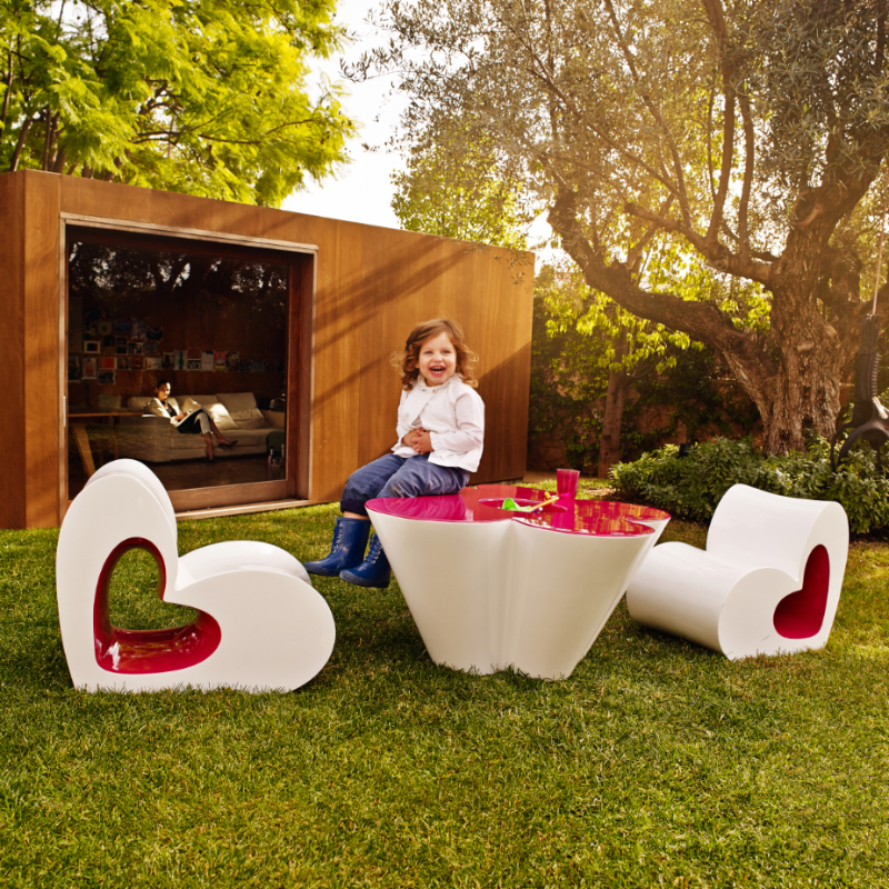 Chaise Collection Agatha en Plastique en Cœur Vondom - 2