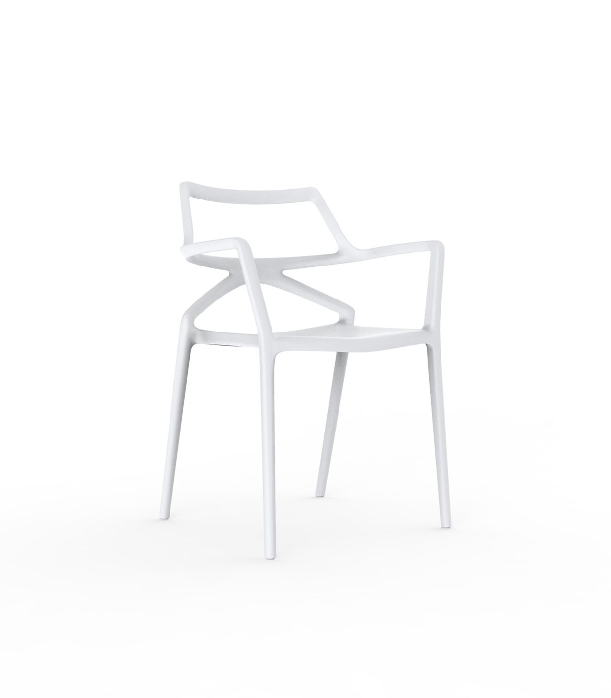 Chaise Collection Delta Vondom Couleur Blanc