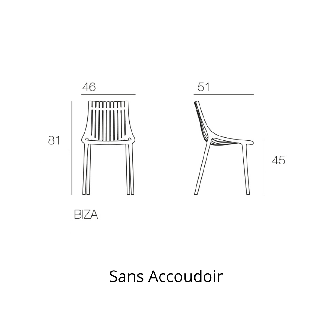 Chaise Collection Ibiza Vondom