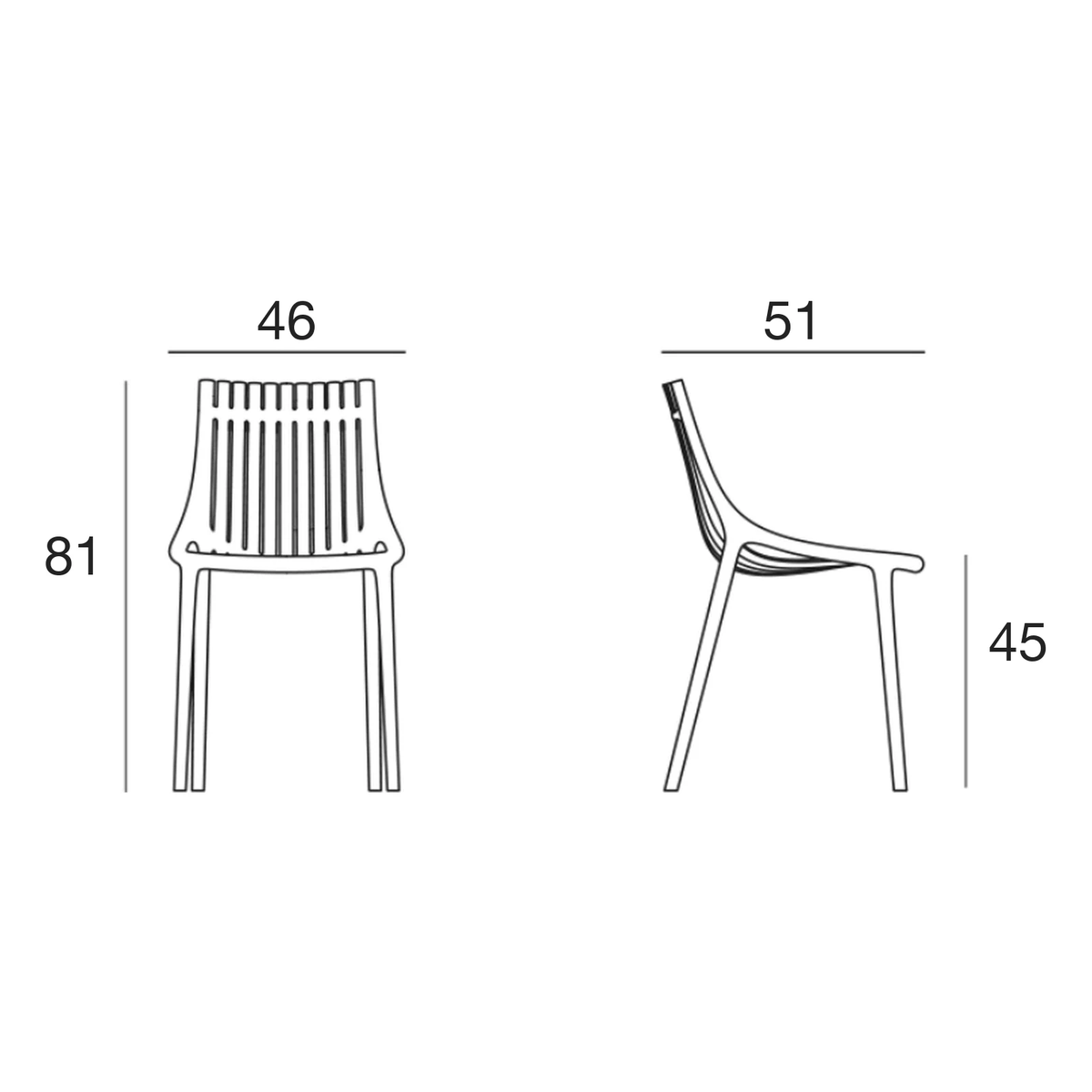 Chaise Collection Ibiza Vondom