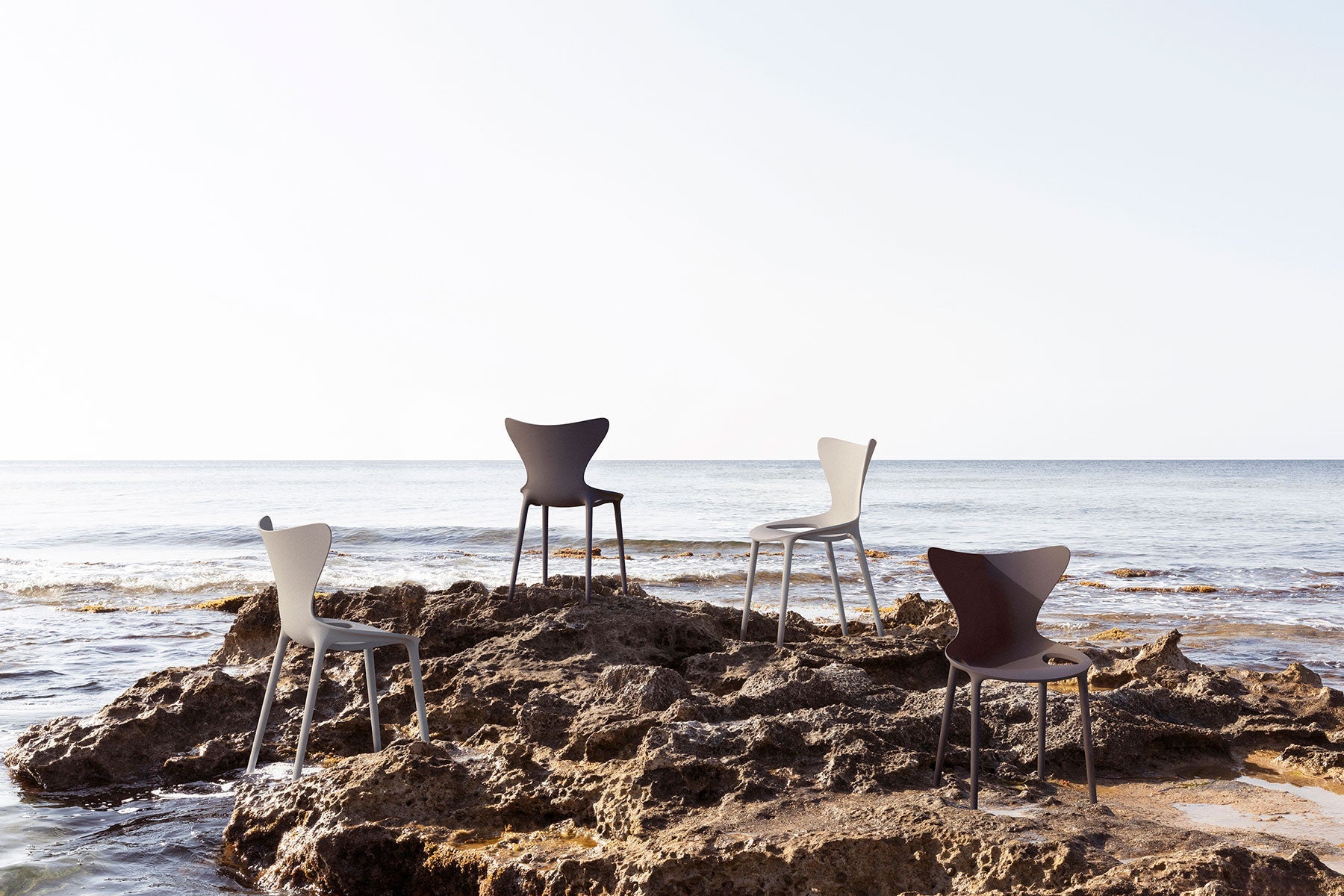 Chaise Collection LOVE Vondom Hauteur d'assise 45 cm - 3
