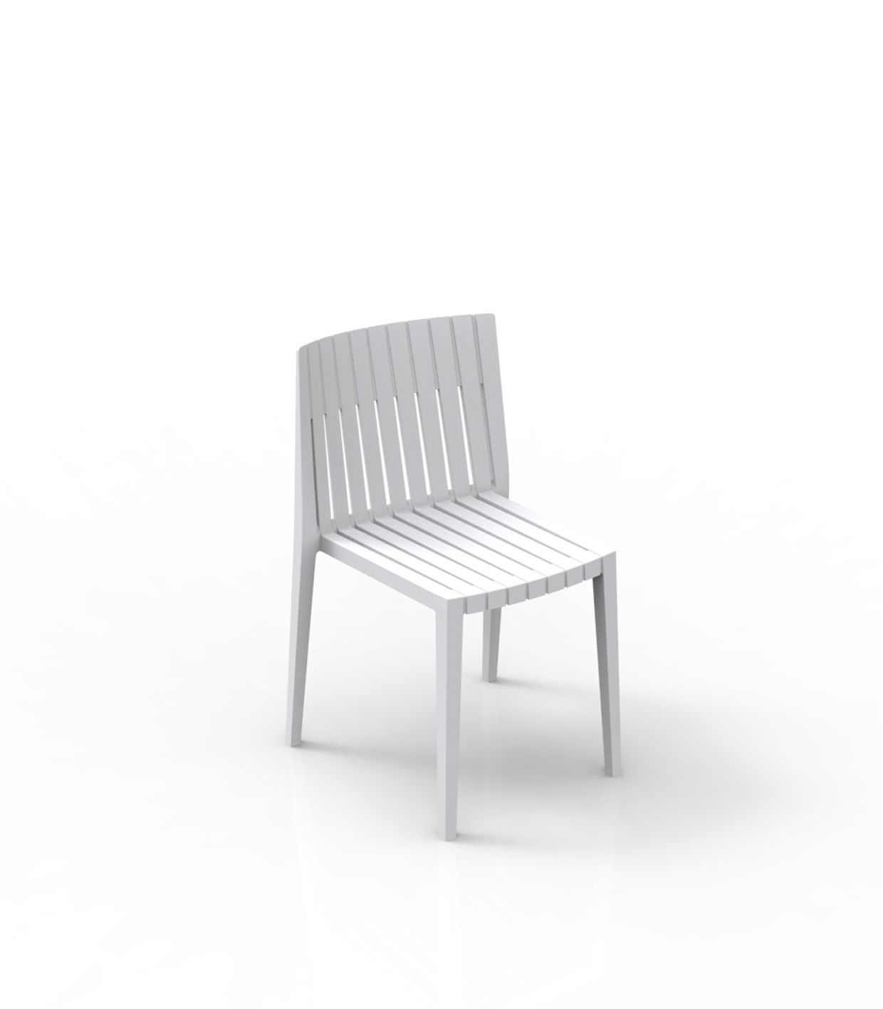 Chaise Collection Spritz Vondom Accoudoir Sans Couleur Blanc