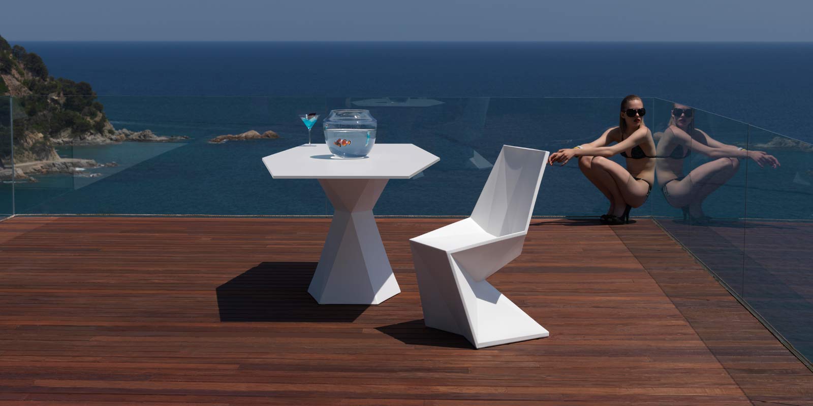 Chaise Collection Vertex Vondom - 4