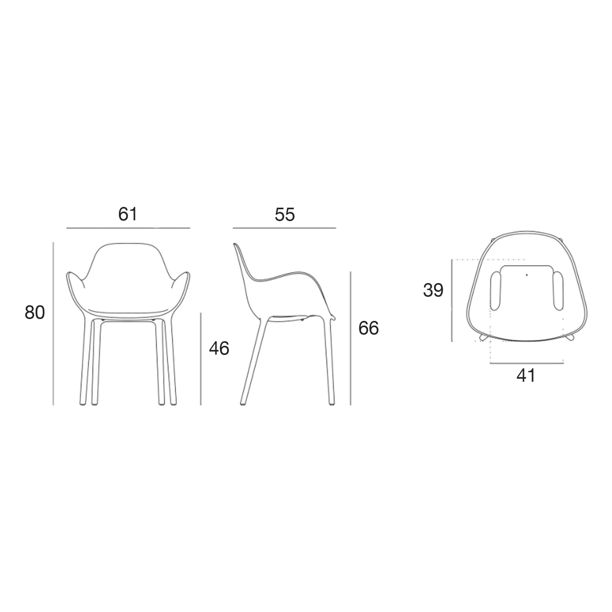 Chaise Design Collection Sabinas Vondom - 8
