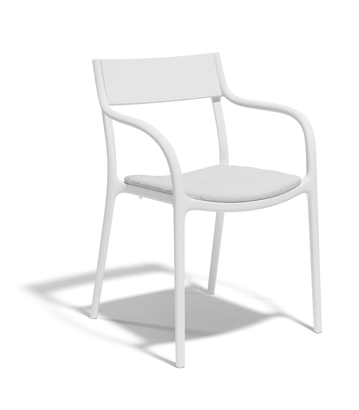 Chaise Plastique et Tissu Couleur Blanc - Collection Madison Vondom