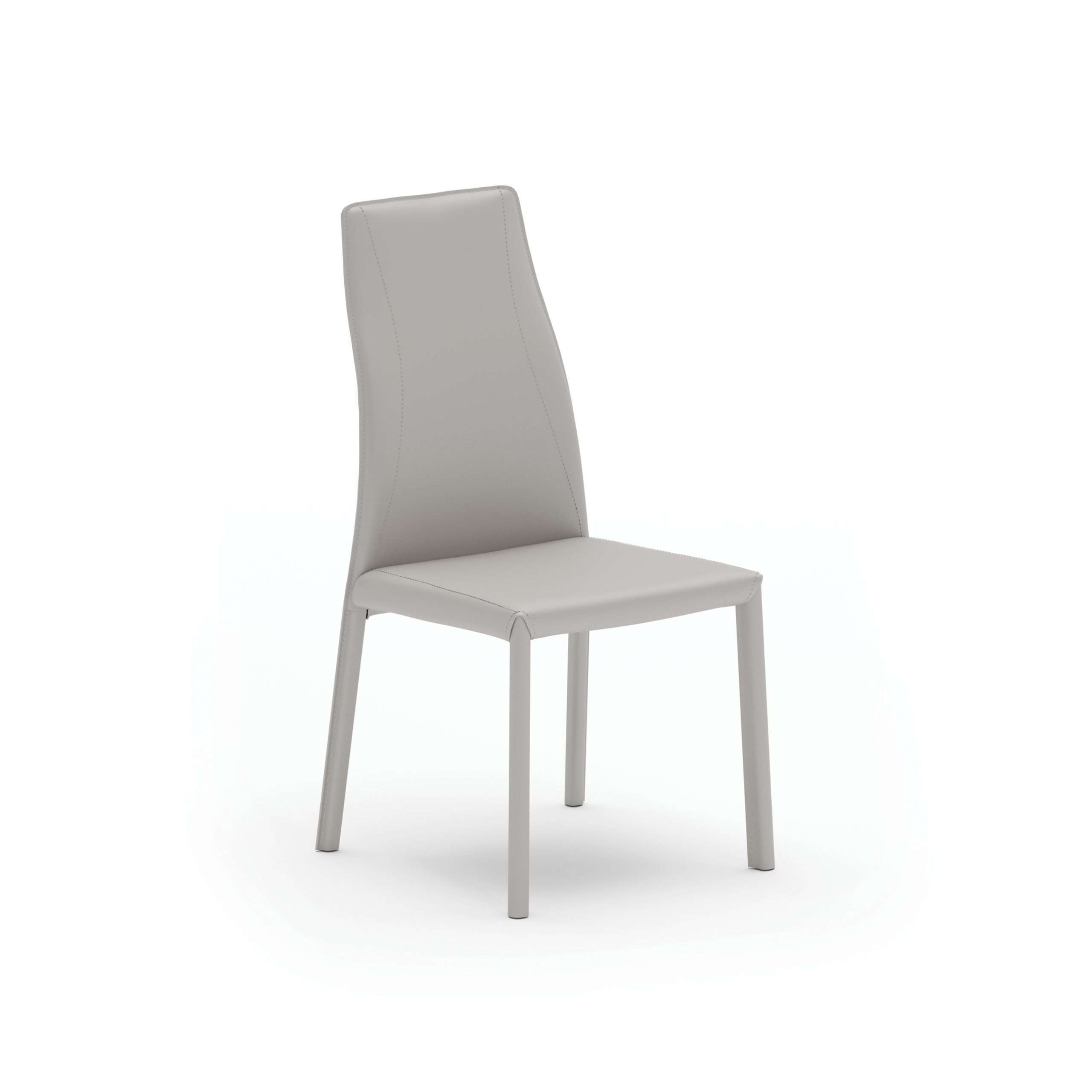 chaise cuir dossier haut