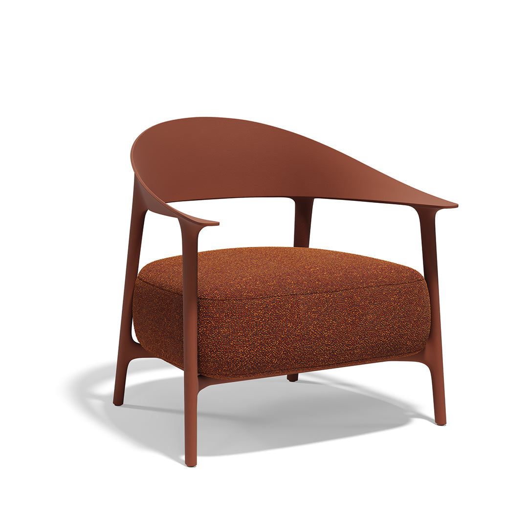 Fauteuil Collection Africa Vondom Couleur structure Clay Revêtement dossier Sans