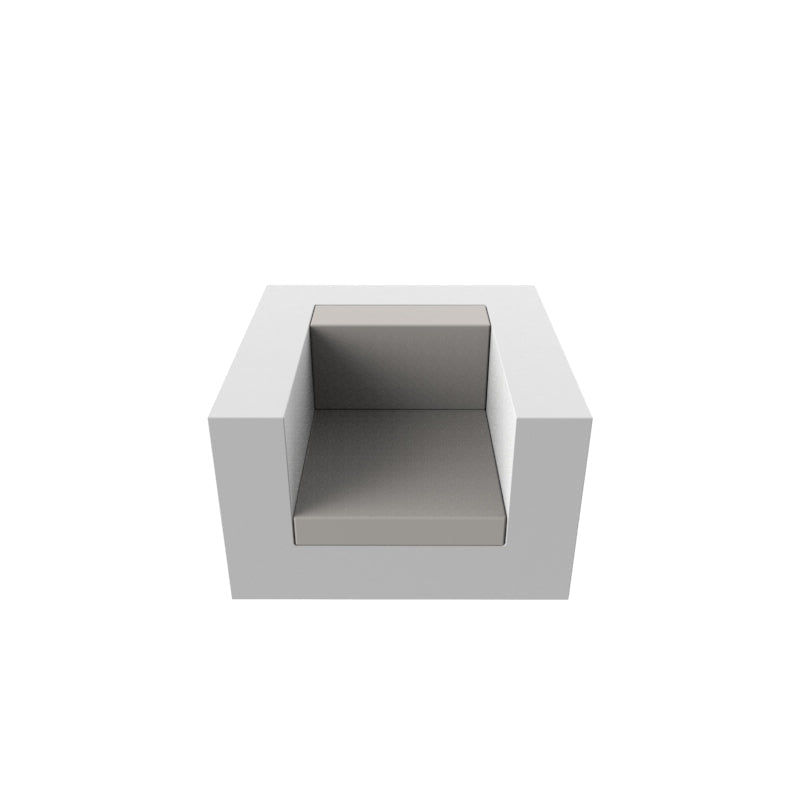 Fauteuil Collection Vela Vondom Couleur structure Blanc - 2