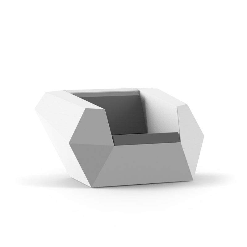 Fauteuil Faz Vondom Couleur structure Blanc Collection Faz Cosy - 2
