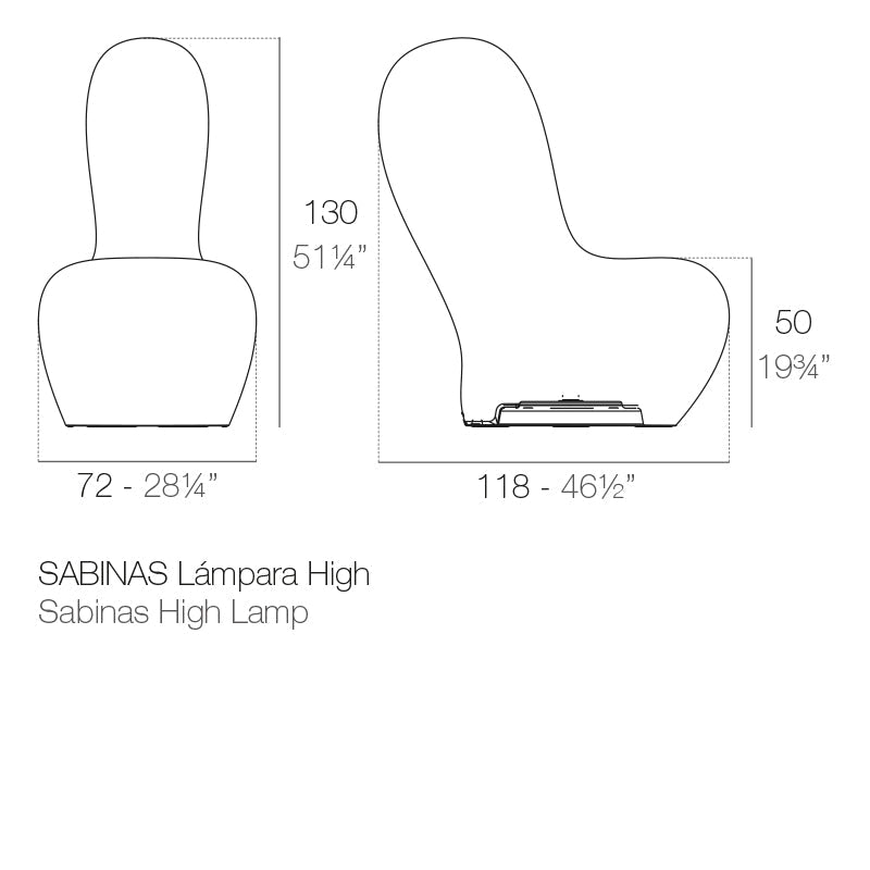 Lampadaire de Sol Extérieur Collection Sabinas Vondom - 5